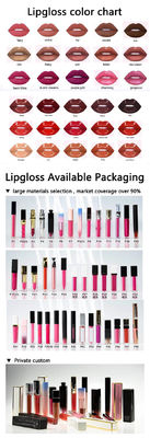 8ml Long Lasting Matte Lip Gloss , 40 Colors Makeup Lip Gloss