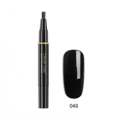 Private Label Soak Off UV Gel Nail Polish Pen , SGS One Step Gel Nail Polish Pen