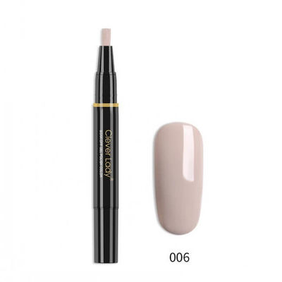 Private Label Soak Off UV Gel Nail Polish Pen , SGS One Step Gel Nail Polish Pen