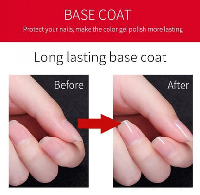 Private Label 24 Colors Soak Off 8ml Base Coat Uv Gel Nail Polish