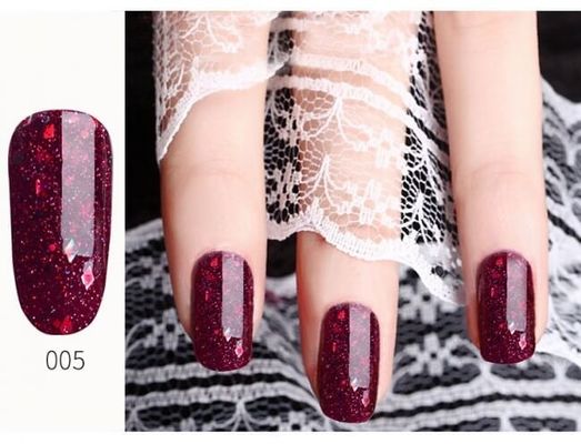 Eco Friendly Diamond ISO22716 Non Toxic Nail Polish