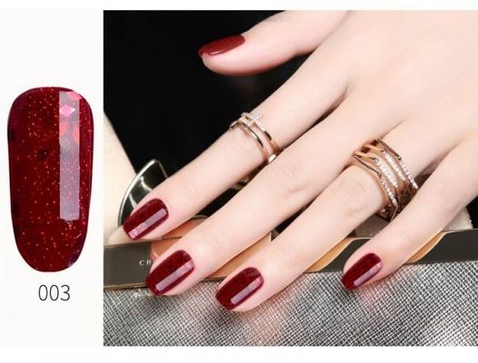 Eco Friendly Diamond ISO22716 Non Toxic Nail Polish