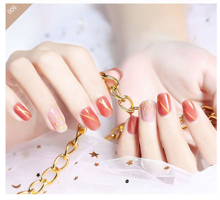 ISO22716 18 Colors Glossy Non Toxic Nail Polish