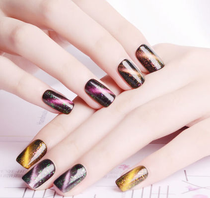 Eco Friendly 6 Colors Non Toxic Nail Polish Set