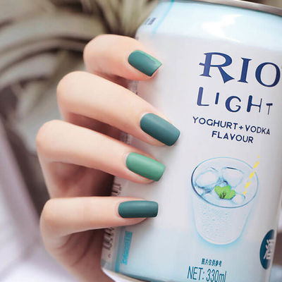 18 Colors Non Toxic Water Based Nail Polish , 0.4oz Matt Gel Nail Polish