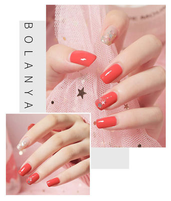 12 Colors Natural Non Toxic Nail Polish , 9 Free Gel Nail Polish