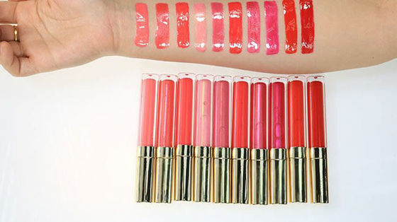 ODM Herbal 8ml Shimmer Lip Gloss , Waterproof Glaze Lip Gloss