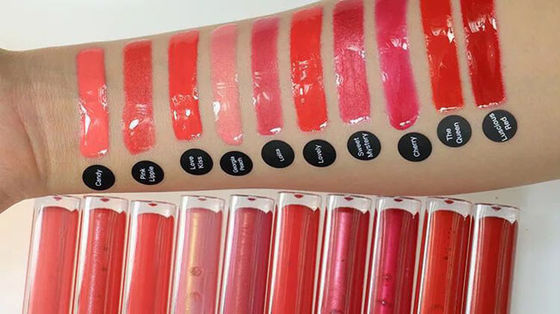 ODM Herbal 8ml Shimmer Lip Gloss , Waterproof Glaze Lip Gloss