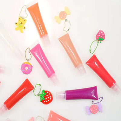 MSDS Private Label Vegan Lip Gloss , Long Lasting Clear Lip Gloss