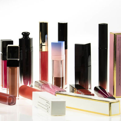 12 Colors Matte Glitter Lip Gloss Set , 8ml Waterproof Lip Gloss