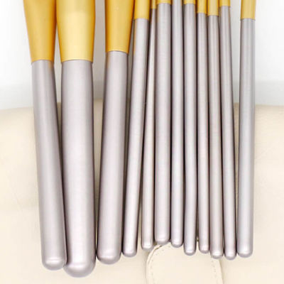 Eco Friendly 12 Pieces Synthetic Makeup Brushes Set