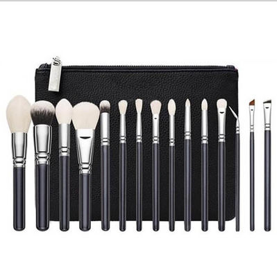 15pcs Synthetic Makeup Brushes Set , OEM Foundation Makeup Brush Set