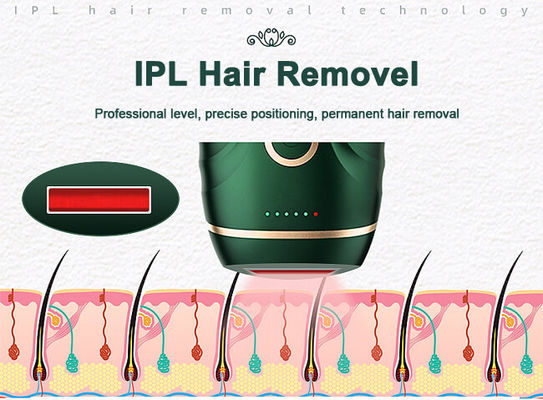 3 Colors Mini Home IPL Hair Removal Machine , Painless Laser Hair Removal Machine