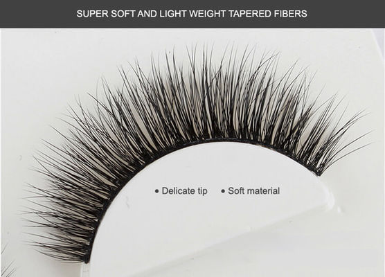 Natural Black Fur 0.05mm 3D Mink False Eyelashes