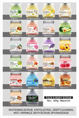 Fruit Dead Skin Exfoliating Whitening Body Scrub Set