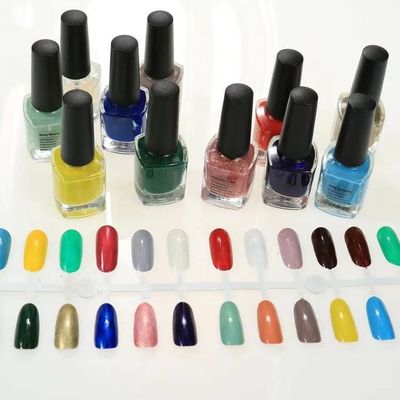 Non Toxic Water Based Permeable Peel Off HALAL Nail Polish