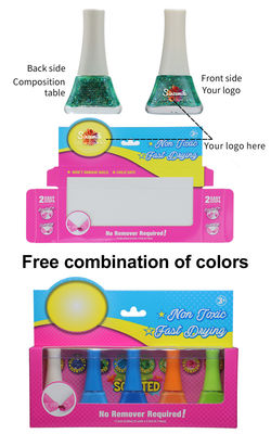 28 Colors Non Toxic Quick Dry Water Based Nail Polish