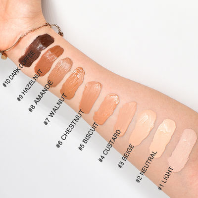 10ml Oil Free Vegan Waterproof Makeup Liquid Foundation