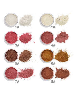 GMP Waterproof Mineral Makeup Pressed Powder For Dark Skin