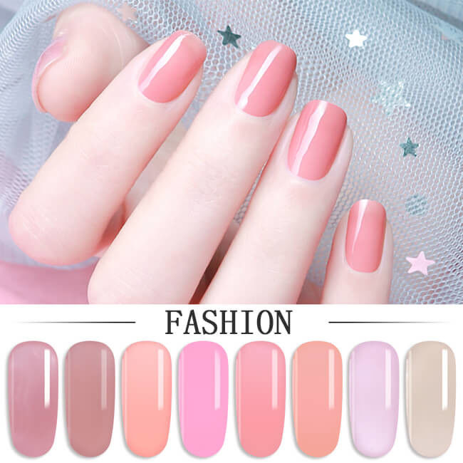 Rich Color Waterproof Fashion Beauty 8g Non Toxic Uv Gel Nail Polish