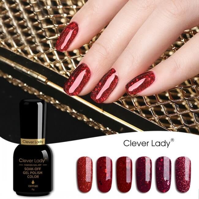 Eco Friendly Diamond ISO22716 Non Toxic Nail Polish