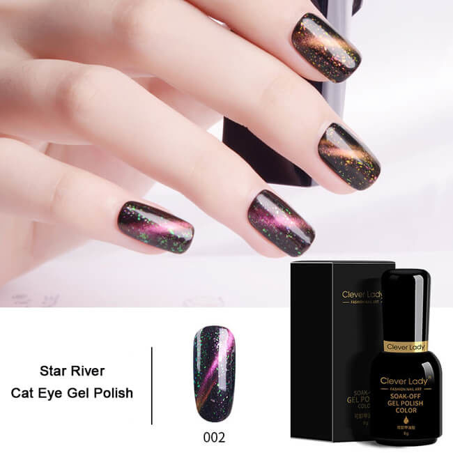 Eco Friendly 6 Colors Non Toxic Nail Polish Set