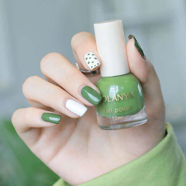 10ml Organic Non Toxic Nail Polish ,  ISO22716 Chemical Free Gel Nail Polish