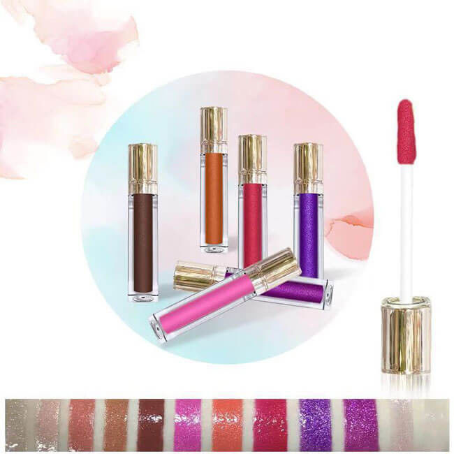 Fashion Colors Private Label Matte Lip Gloss , Matte Lip Glaze