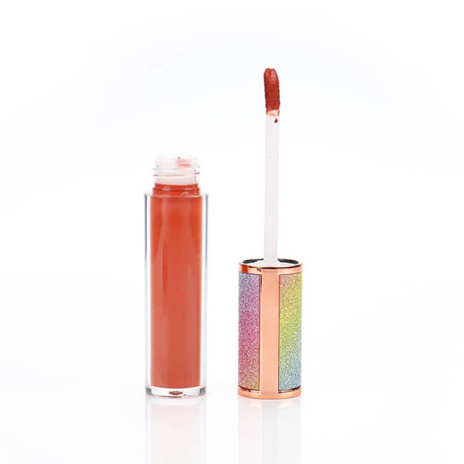 60 Colors Pink Matte Lip Gloss , OEM Private Label Organic Lip Gloss