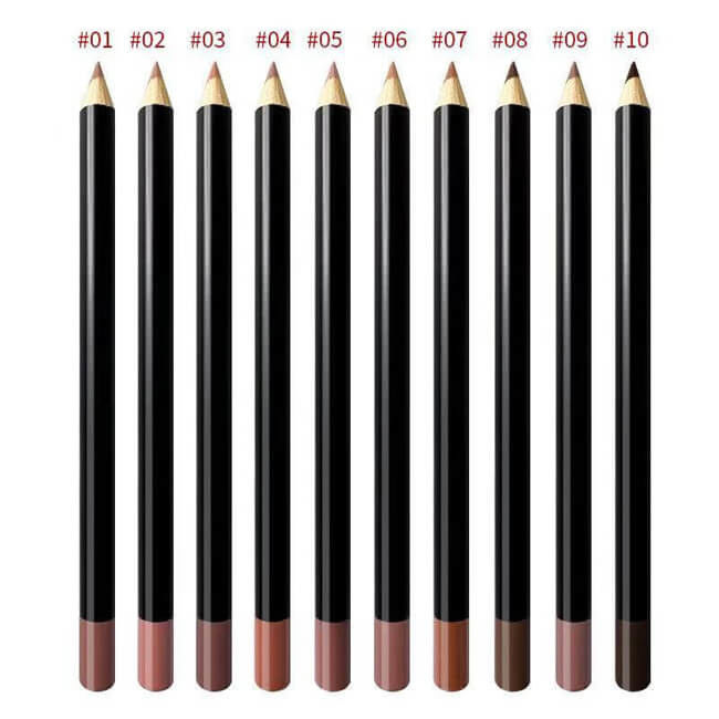 Eyebrow Custom Logo Lip Liner Pencil Set Waterproof