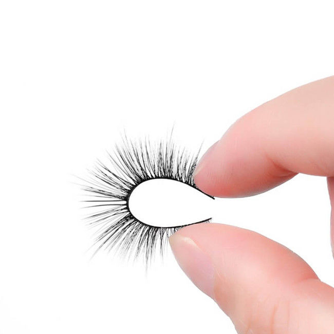 0.25mm 100%  Faux Mink Eyelashes , 3D Mink Magnetic Eyelashes