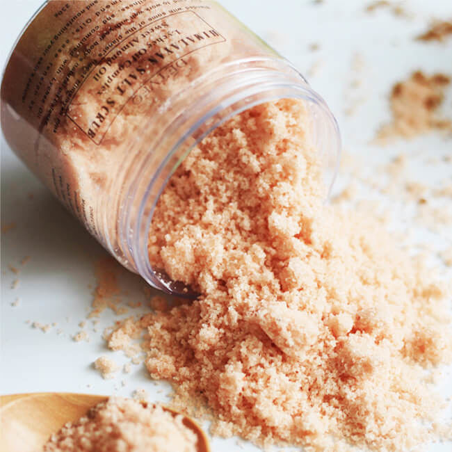 Himalayan Salt Dead Skin Body Scrub , 100% Natural Skin Whitening Scrub For Body