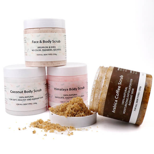 250g Organic Deep Cleaning Dead Skin Body Scrub