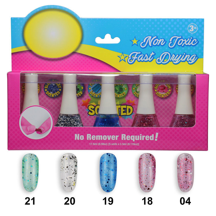 28 Colors Non Toxic Quick Dry Water Based Nail Polish