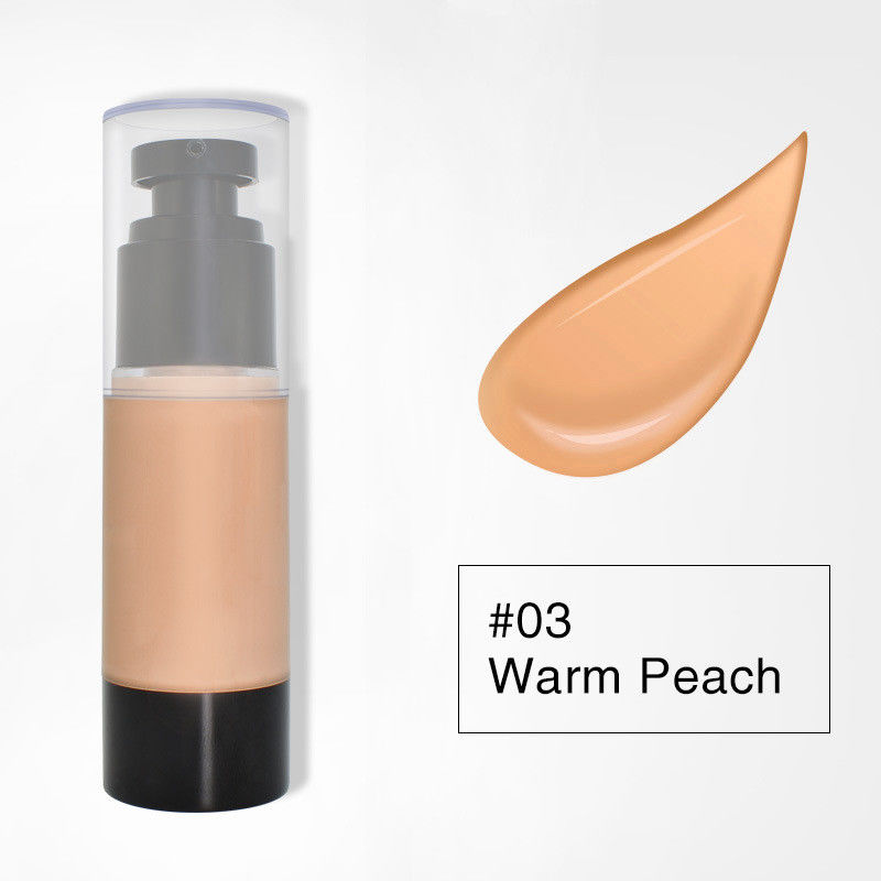 ODM Organic Vegan Natural Full Coverage Waterproof Liquid Foundation